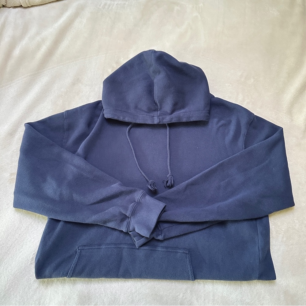 Brandy Melville NWOT Oversized Waffle Hoodie